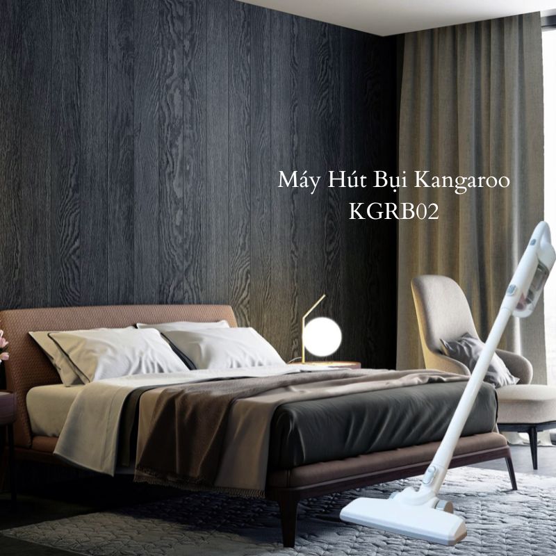 Máy hút bụi Kangaroo KGRB02 hút sạch sẽ mọi vết bẩn khó sạch