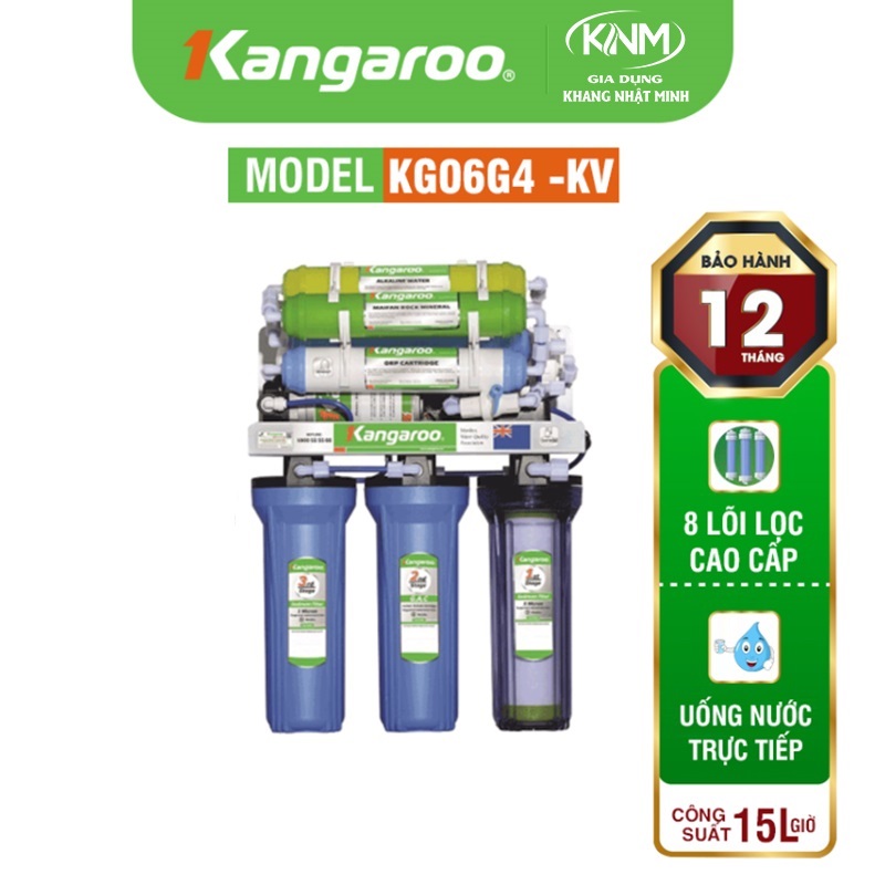 Máy lọc nước Kangaroo KG06G4 (không vỏ)