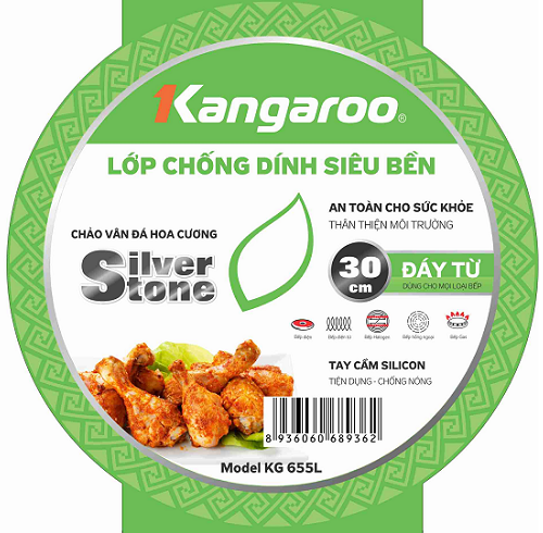 Chảo chống dính Kangaroo KG655L