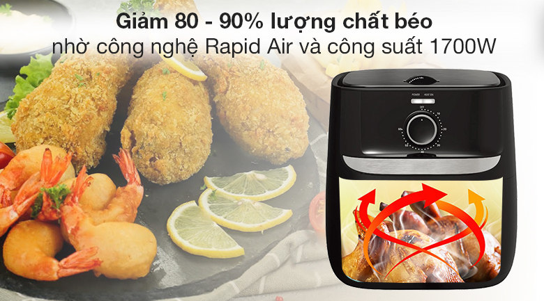 Nồi chiên không dầu 6L KG6AF1 