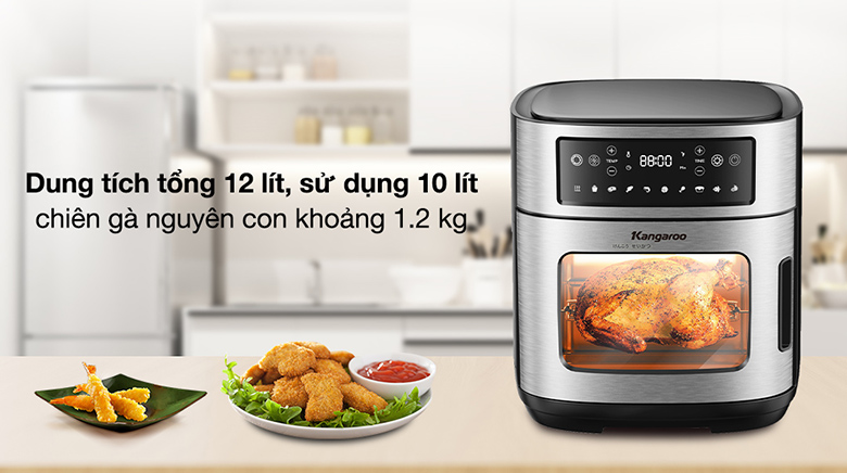 Nồi chiên không dầu 12L KG12AF1A Kangaroo