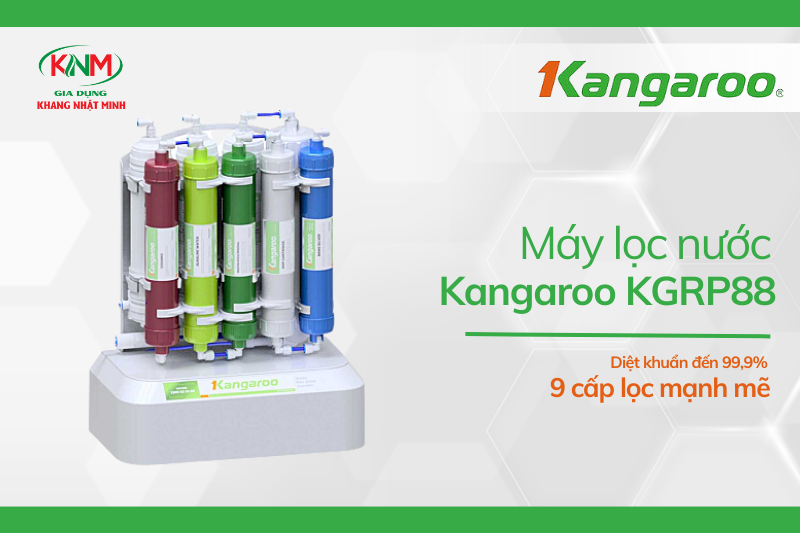 máy lọc nước âm tủ bếp kangaroo