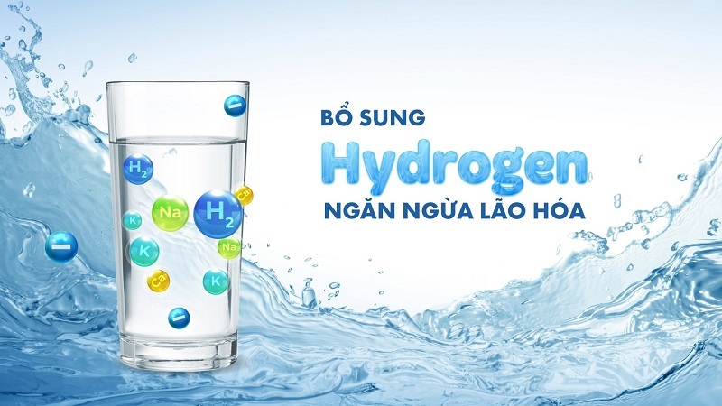 Bổ sung nước Hydrogen giúp ngăn ngừa lão hóa