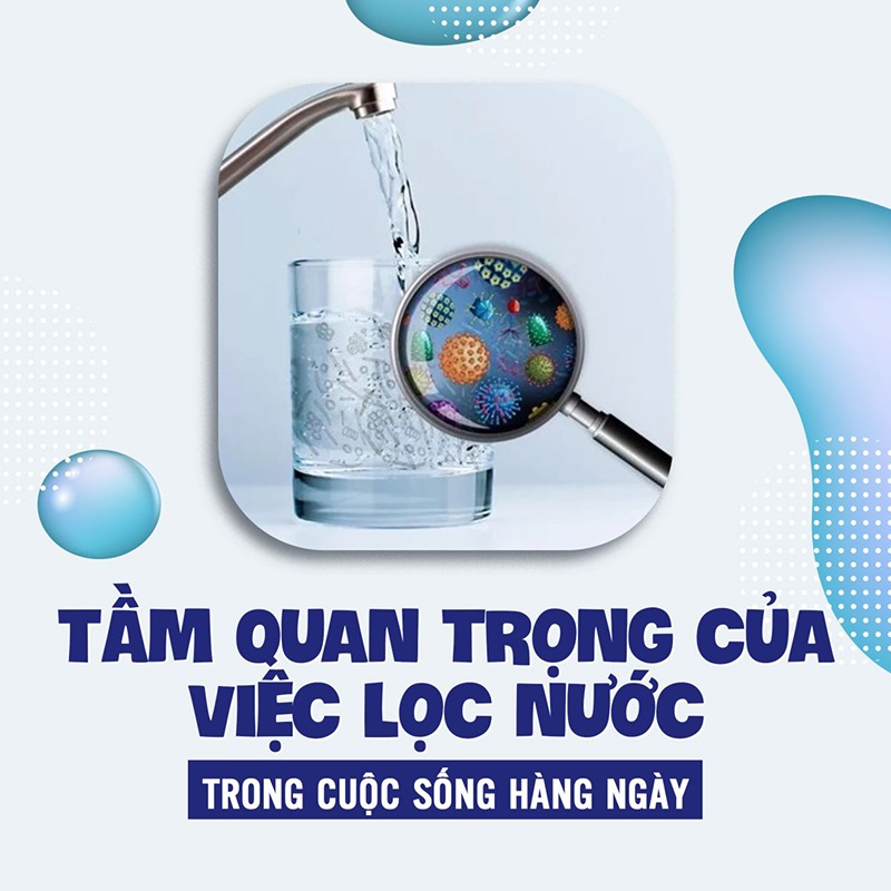 Tầm quan trọng của máy lọc nước