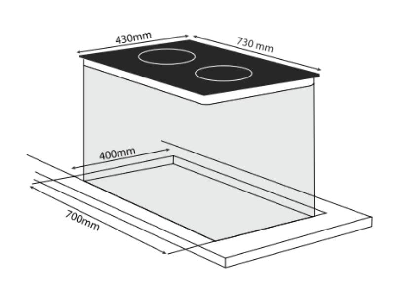 bếp từ đôi IEF 006