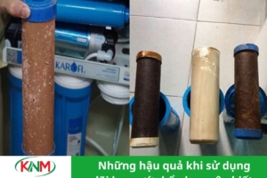 Những hậu quả khi sử dụng lõi lọc nước bẩn bạn nên biết