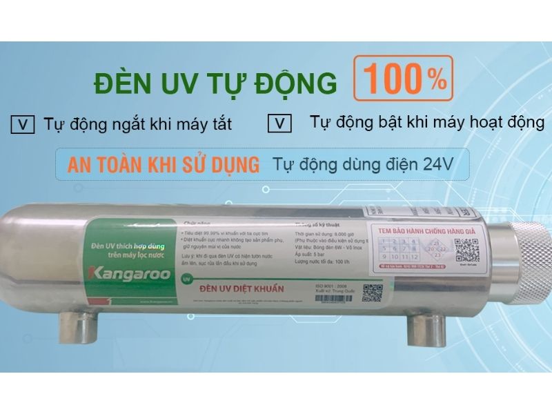 Đèn UV diệt khuẩn